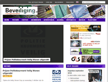 Tablet Screenshot of beveiliging.nl